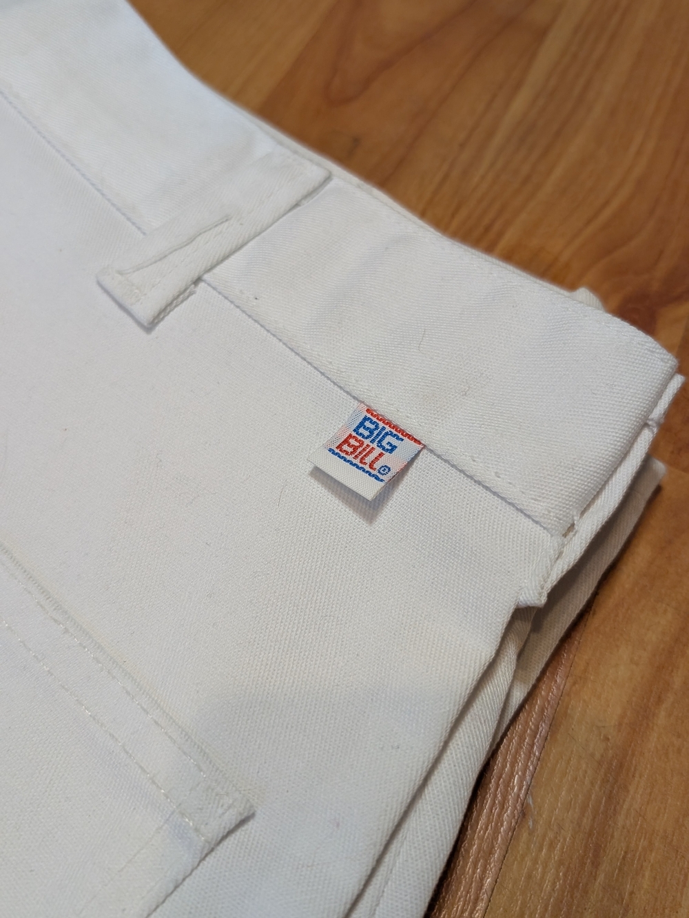 Big Bill Men's White Chinos - Classic Workwear Style